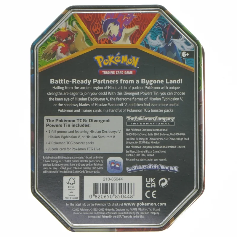 Pokémon samlekort fra Pokemon (str. 15x11x7,5 cm)