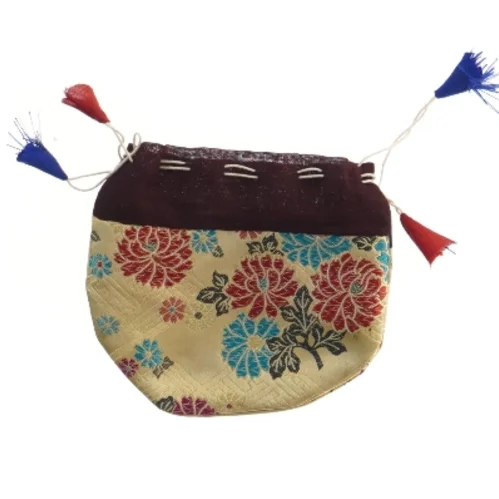  Lille stof pung (str. 15x13 cm)