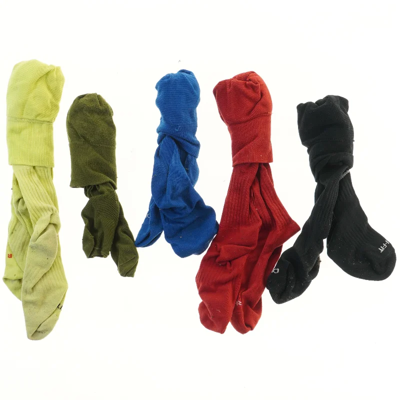 Fem par sokker fra Nike (str. ca. 50 cm)