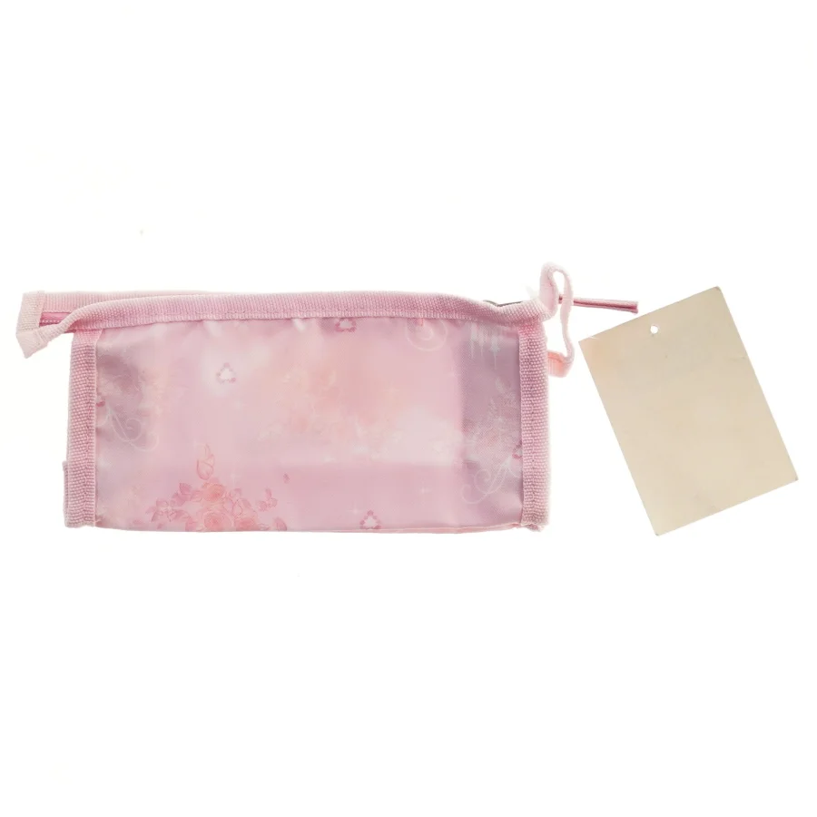 Lyserød penalhus med prinsessemotiv fra Disney (str. 20x10 cm)