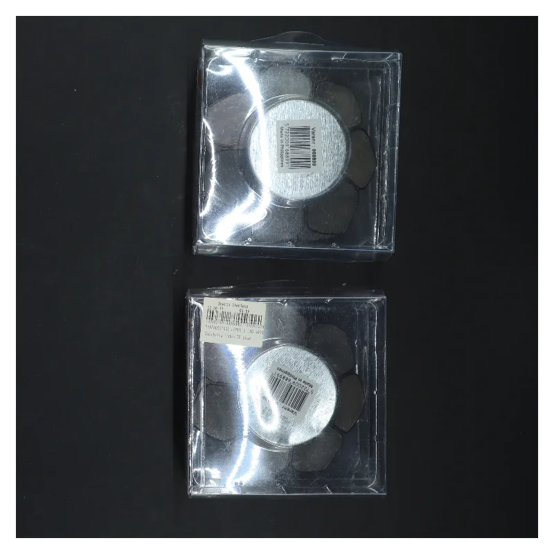 2 Lotus Capiz Lysestager i blomstform fra Imerco (str. Ø 11 cm)