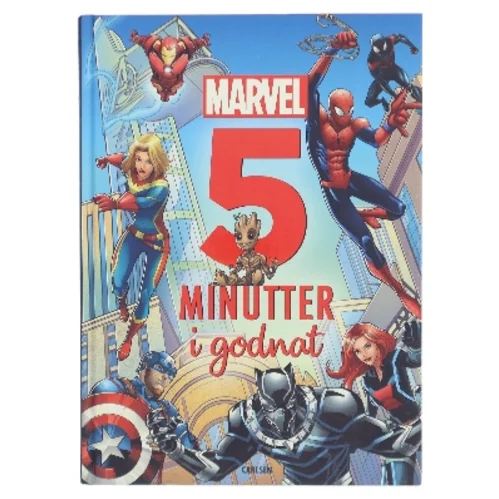 5 minutter i godnat : Marvel (Marvel) (Bog)