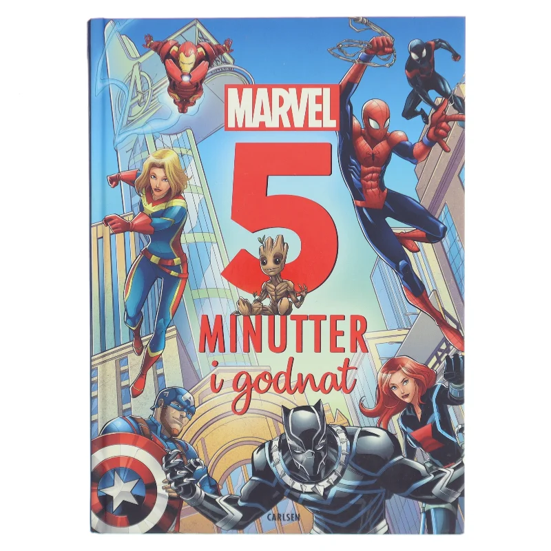 5 minutter i godnat : Marvel (Marvel) (Bog)