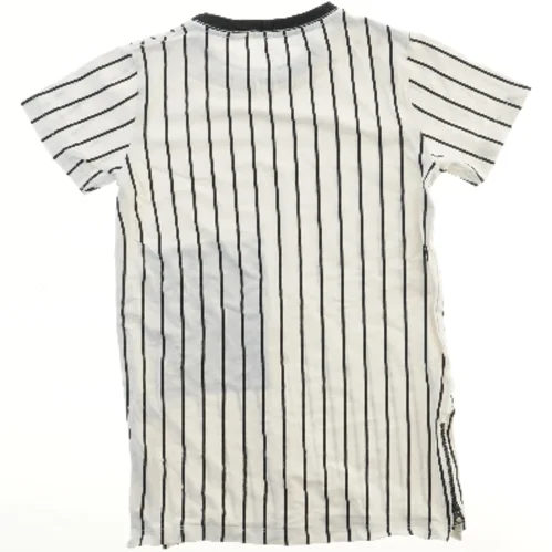 Stribet T-Shirt med tryk fra Name It (str. 128)