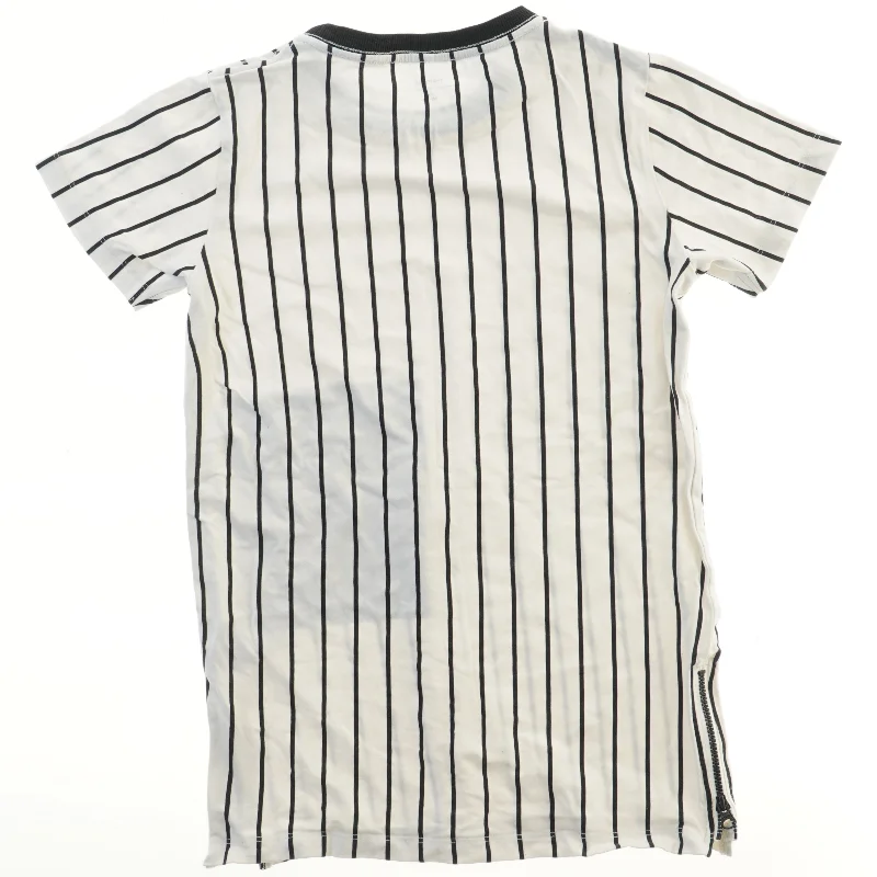 Stribet T-Shirt med tryk fra Name It (str. 128)