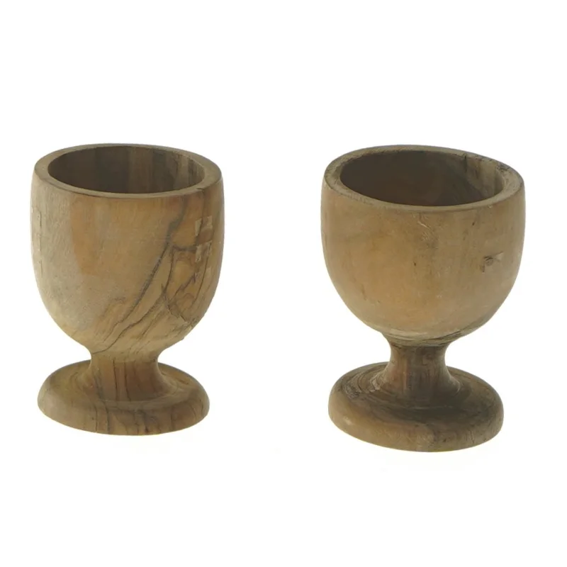 Træ æggebægre (str. Ø 5 cm)