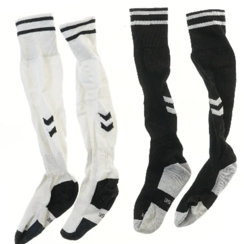 Fodboldstrømper, sort og hvid fra Nike (str. 35-38 cm)