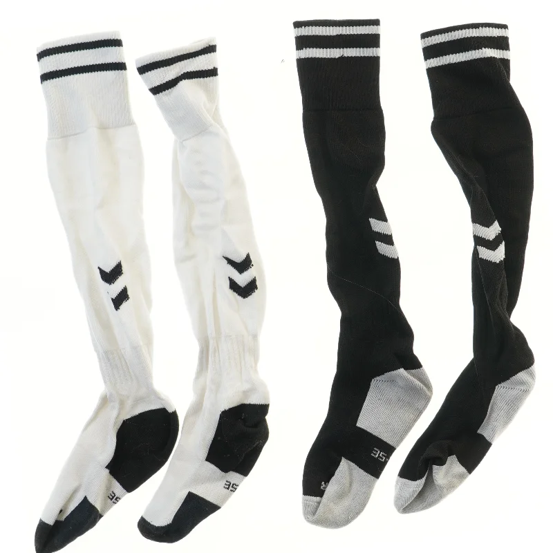 Fodboldstrømper, sort og hvid fra Nike (str. 35-38 cm)