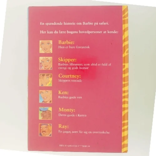 Barbie på safari (Bog)
