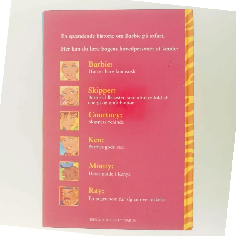 Barbie på safari (Bog)