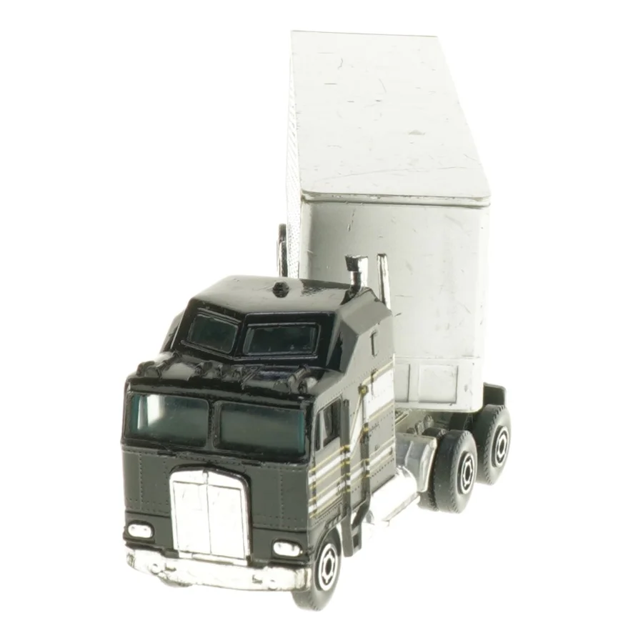 Model lastebil med Sea Land trailer (str. 27x4 cm)
