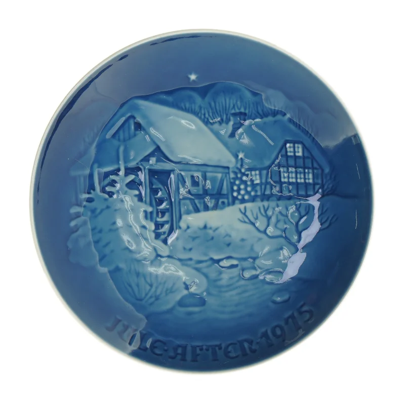 Platte Juleaften 1975 fra Bing Og Grøndal (str. 18 x 18 cm)