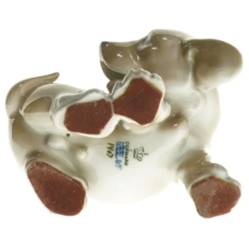 Gravhund, Royal Copenhagen. RC 1407, (str. 10 x 8 cm)