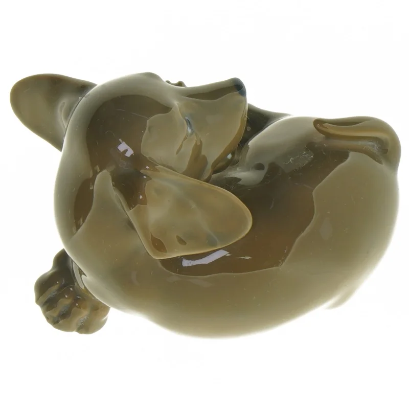 Gravhund, Royal Copenhagen. RC 1407, (str. 10 x 8 cm)