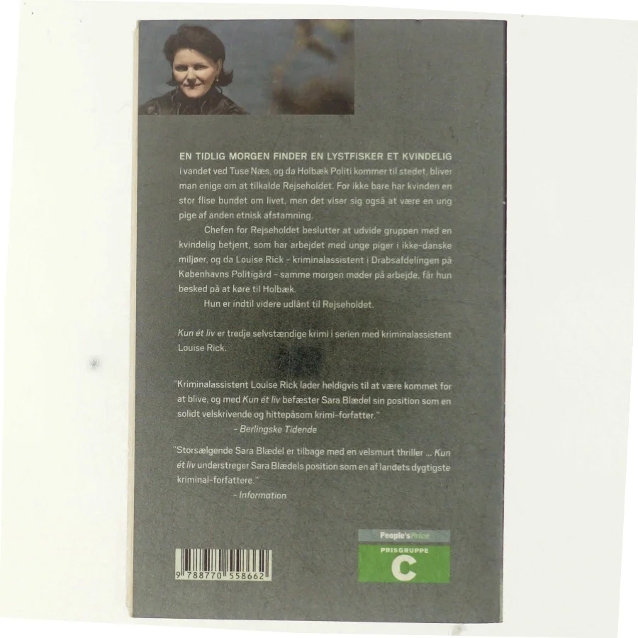 Kun ét liv af Sara Blædel (Bog)