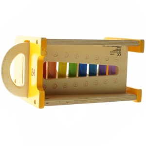 Farverig træ xylofon fra Hape International (str. 29 x 13 cm)
