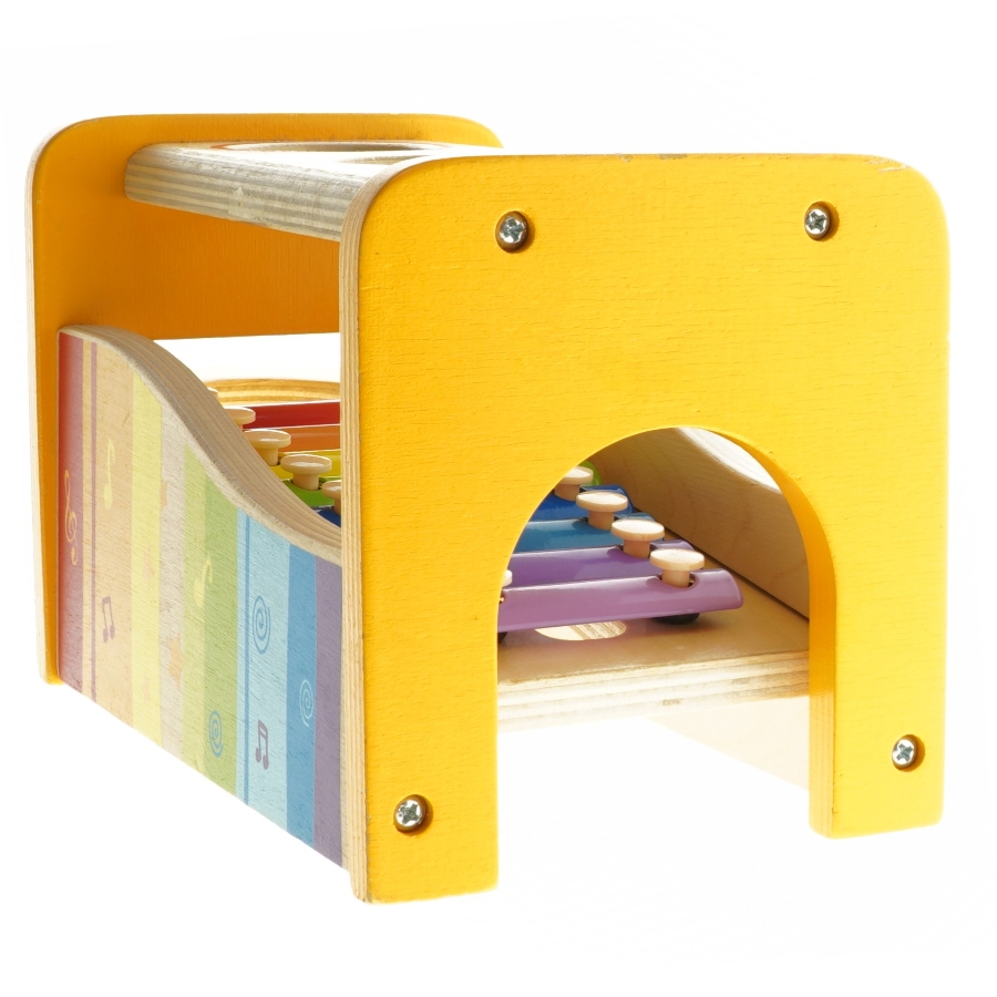 Farverig træ xylofon fra Hape International (str. 29 x 13 cm)