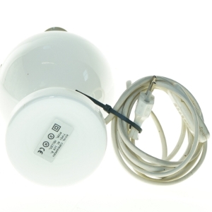 Bordlampe fra Holmegaard (str. 29 x 12 lampeskærm, 34 x 21 cm)