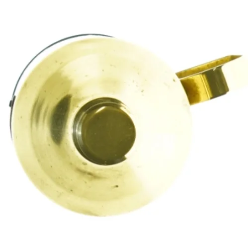 Messing whiskyflaske (str. 21 x 9 cm)