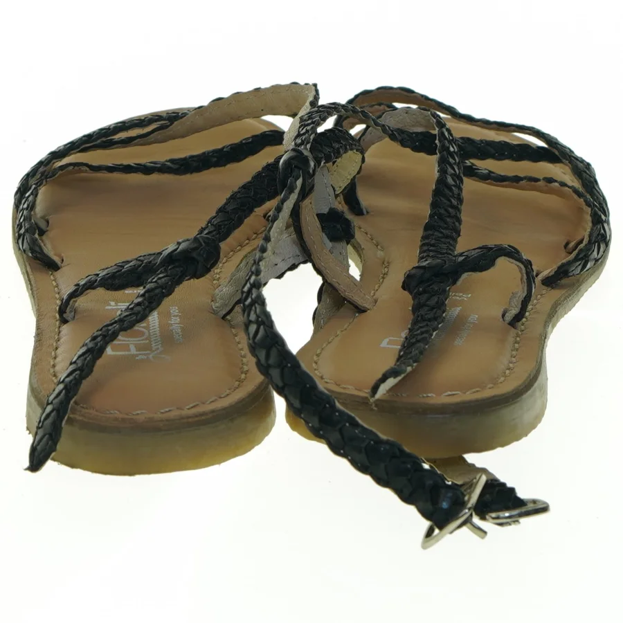 Flettede sandaler fra Florali (str. 38 )