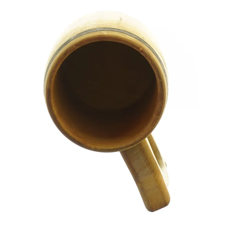 Træølkrus (str. H. 19,5 cm. ø. 9 cm)