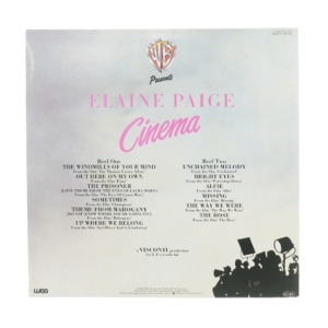 Elaine Paige: cinema fra Wea (str. 30 cm)