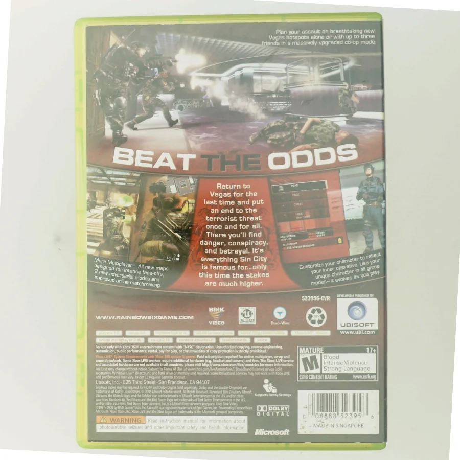 Rainbow Six: Vegas 2 til Xbox 360