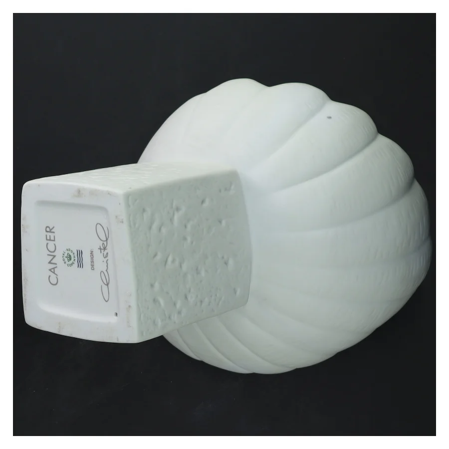 Porcelænsfigur med abstrakt motiv fra Royal Copenhagen (str. 20 cm)