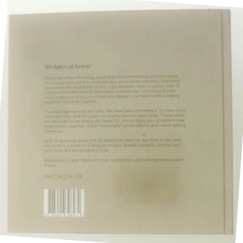 50 Dates at Home (Bog)