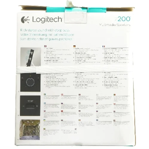 Logitech højttalere Z200 fra Logitech (str. 24x9 cm)