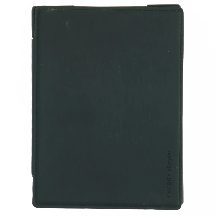 Sort e-bogslæser med etui fra EnergyPro (str. 16 x 12 cm)