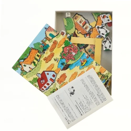 Rasmus Klump spil (str. 33x23x3,5 cm)