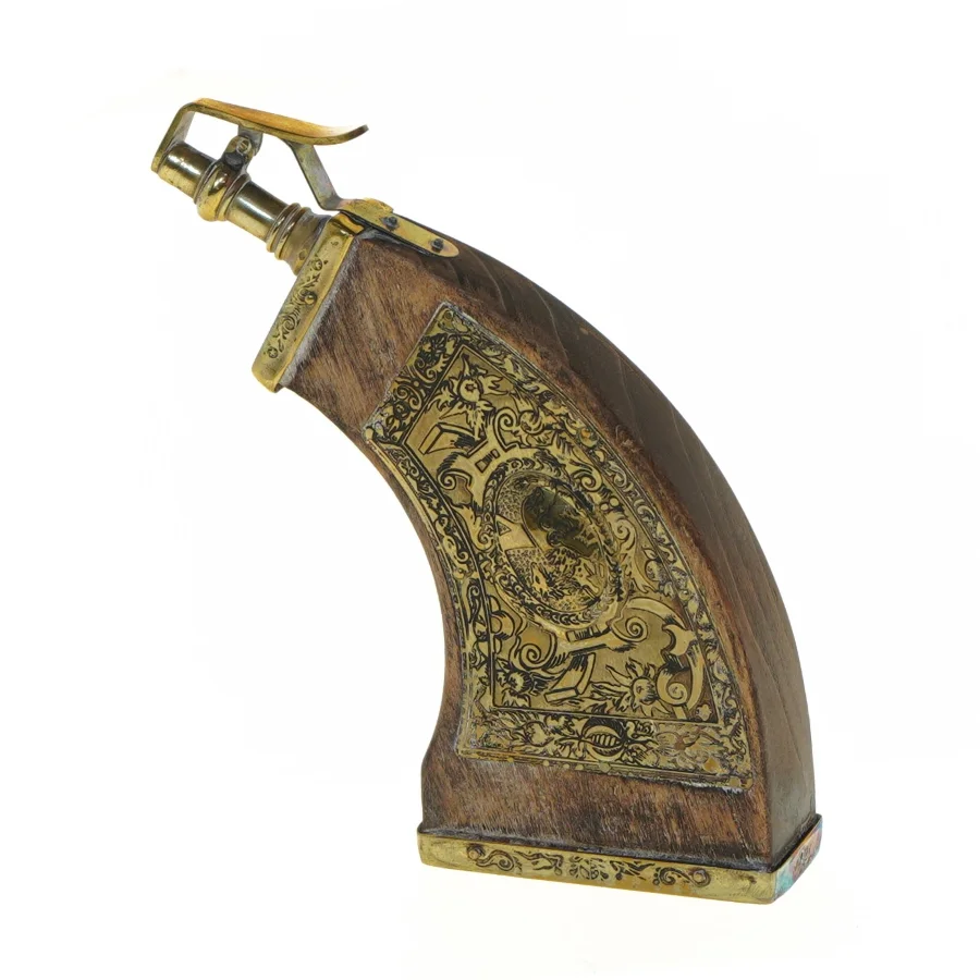 Dekorativ antik beholder (str. 17 cm)