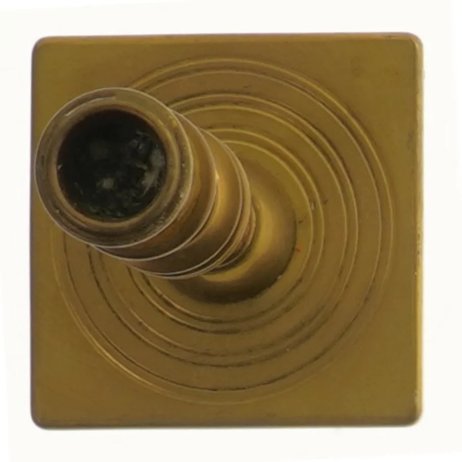 Messing lysestage (str. 15,5 cm)