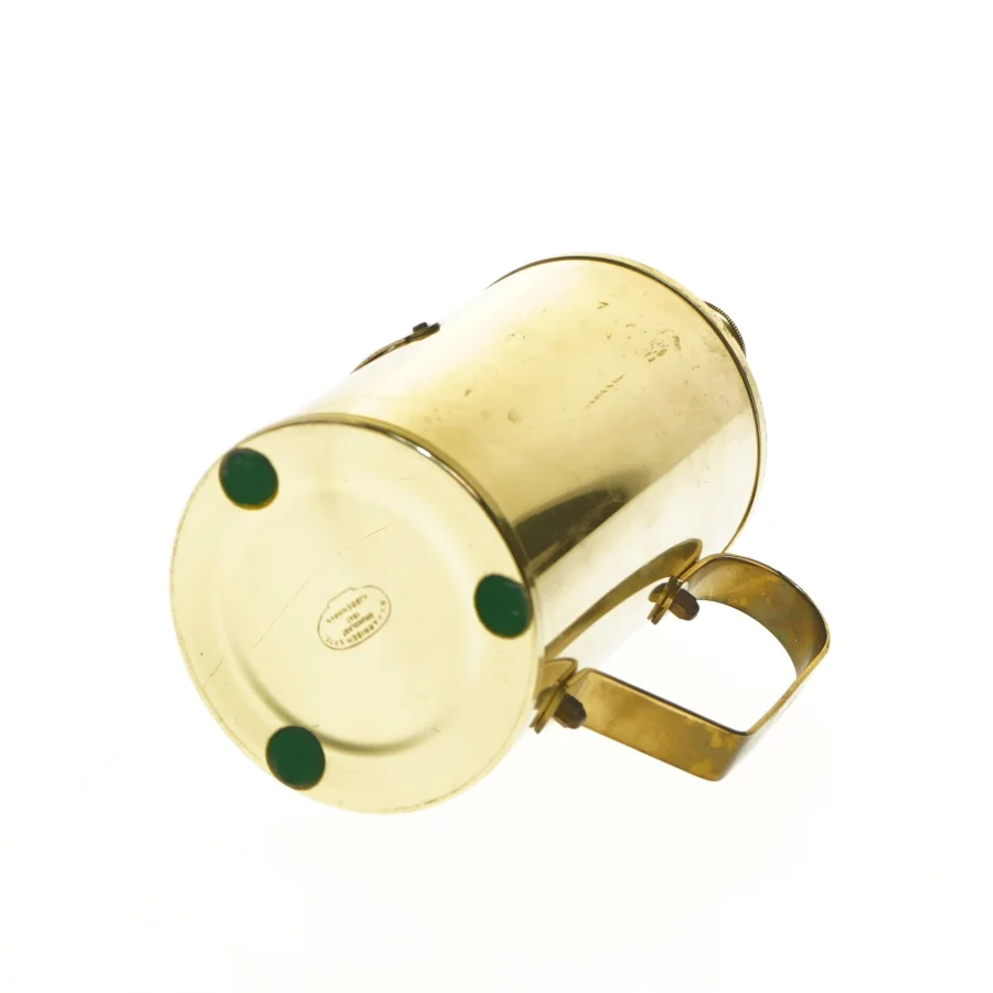 Messing flaske med håndtag (str. 20,5 cm)