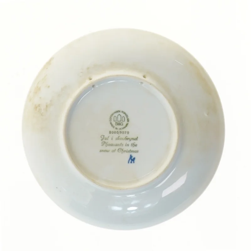 B&G Juleplatte 1970 fra Bing & Grøndahl (str. Ø 18,3 cm)