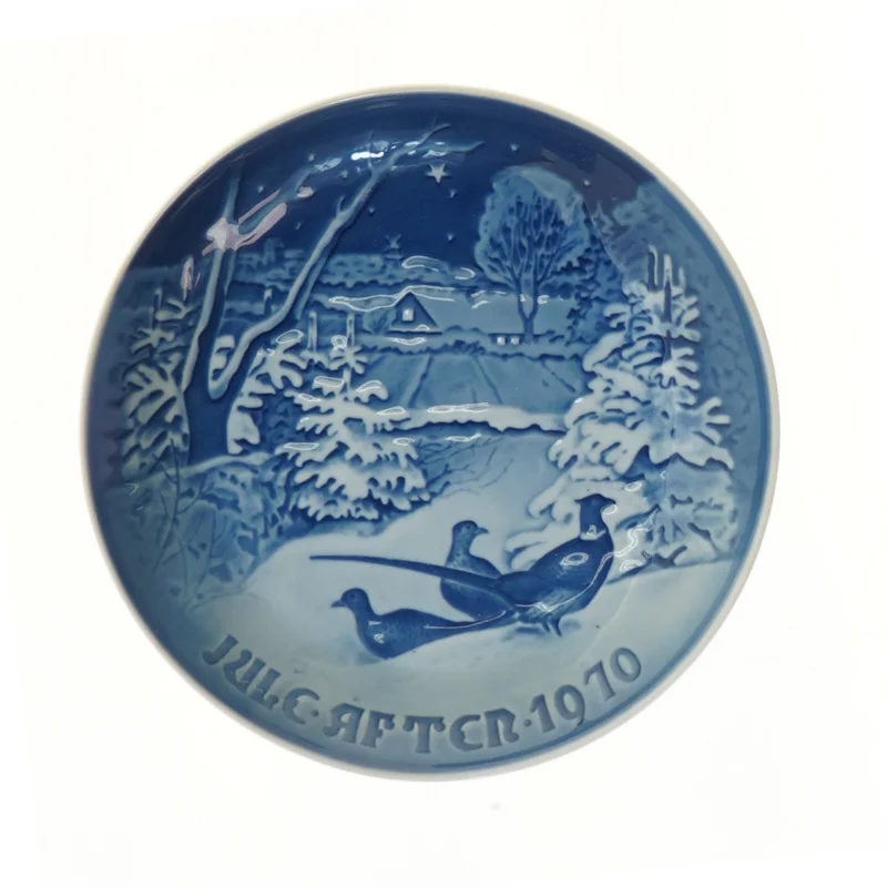 B&G Juleplatte 1970 fra Bing & Grøndahl (str. Ø 18,3 cm)