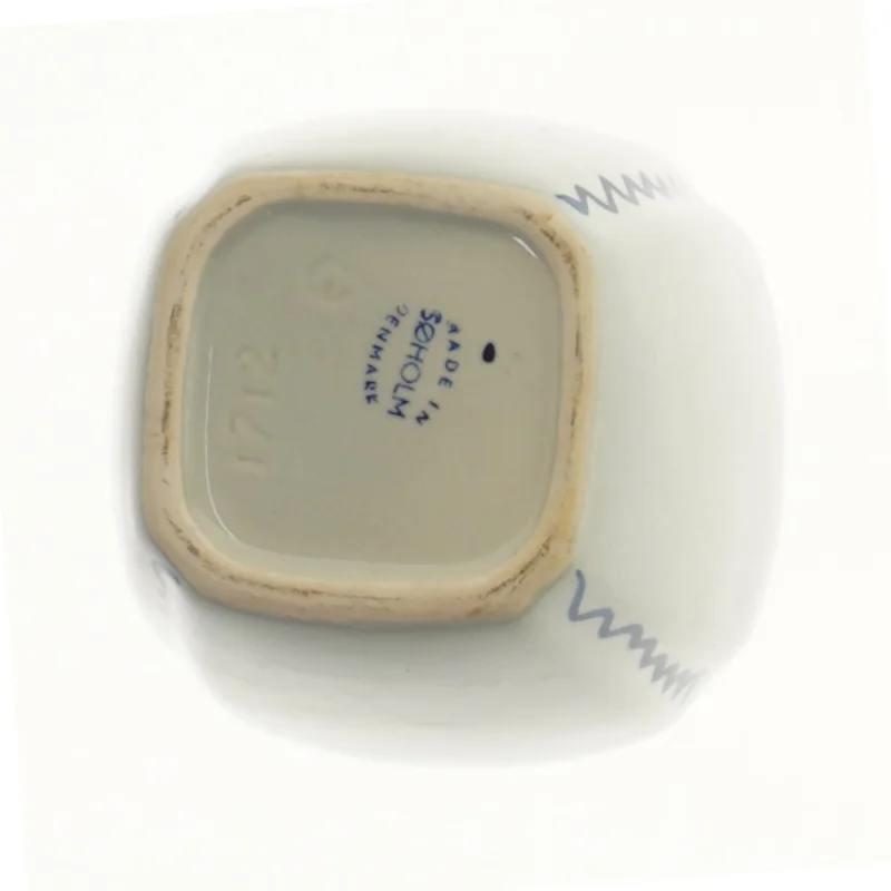 Keramisk vase fra Søholm (str. 14 cm)