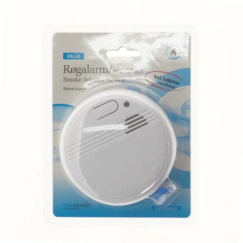 Røgalarm ensNordic 300 VALUE fra ensNordic (str. Ø 9,5 cm)