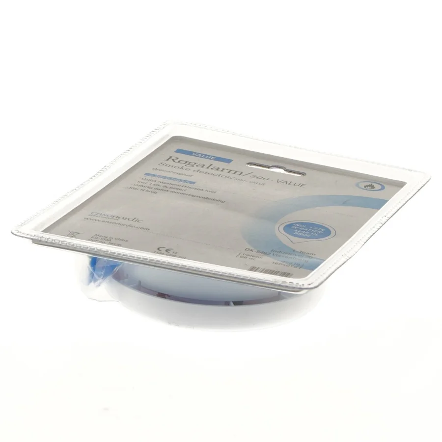 Røgalarm ensNordic 300 VALUE fra ensNordic (str. Ø 9,5 cm)