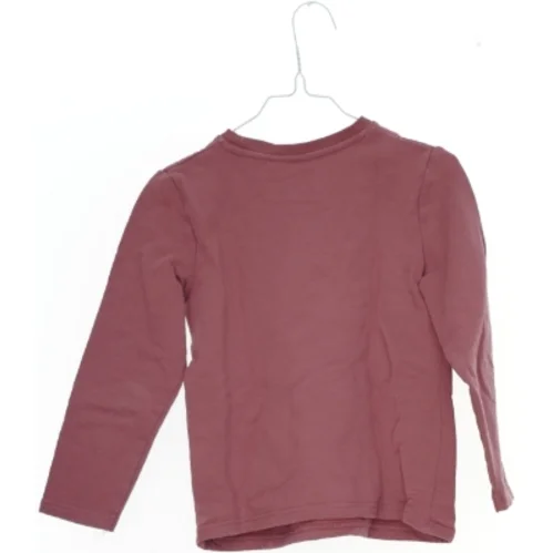 Langærmet bluse med hjerteprint fra Lupilu (str. 122)