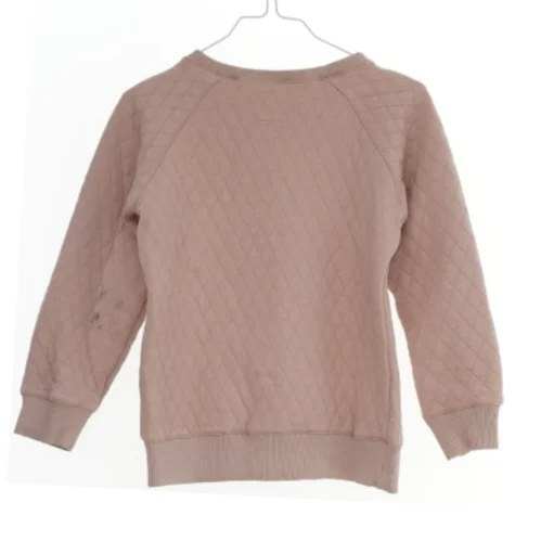 Lyserød quiltet sweatshirt med tryk fra Friends (str. 116)