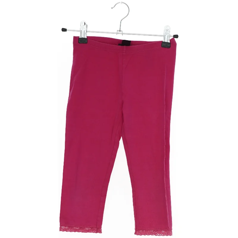 Lyserøde leggings med blonder fra H&M (str. 122)