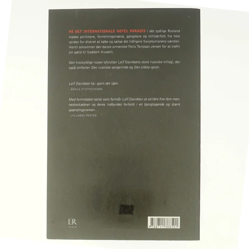 Den troskyldige russer : roman af Leif Davidsen (Bog)