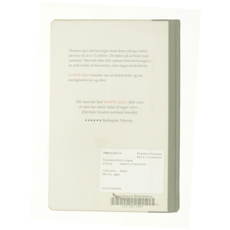 White Man af Sara Johnsen fra Bog