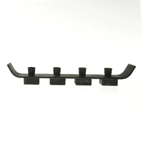 Advents lysestage i støbejern (str. 41x6 cm)