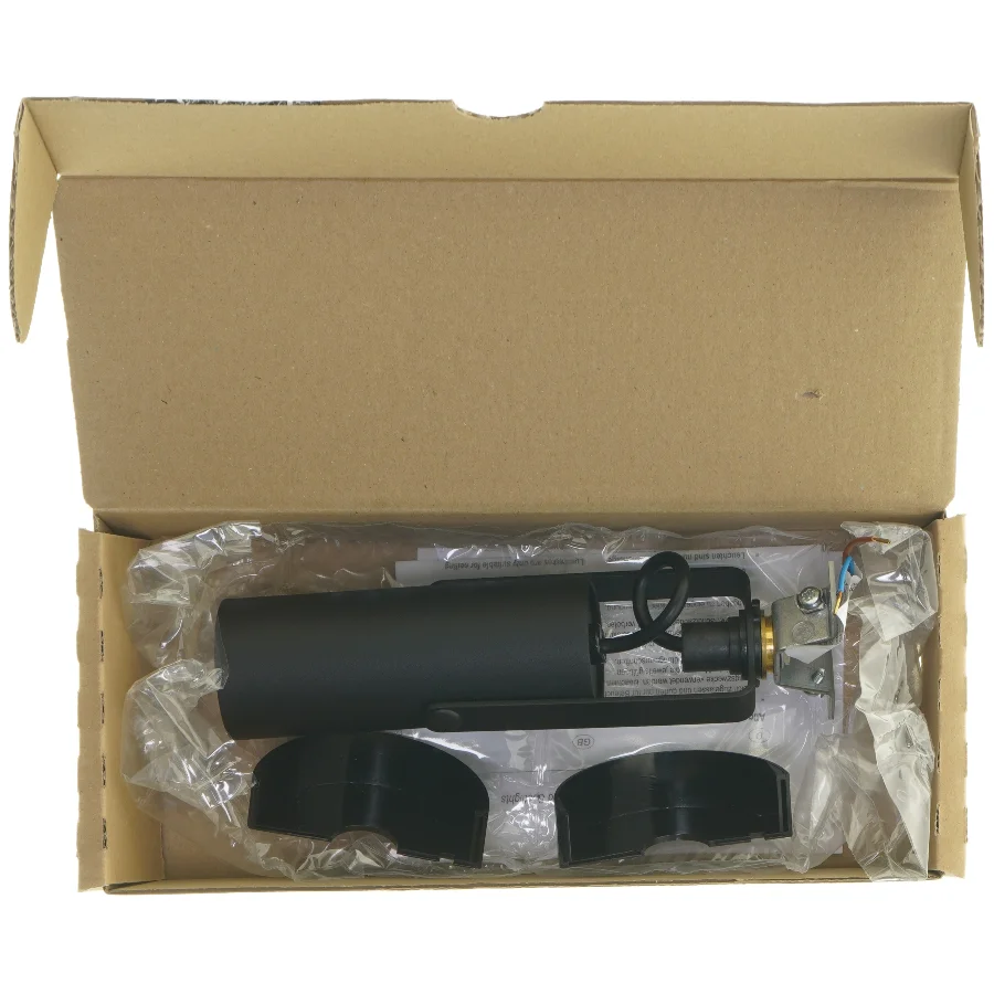 Sort LED lampe fra LTS (str. 20 cm)