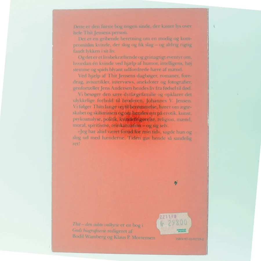 Thit - den sidste valkyrie af Jens Andersen (Bog)