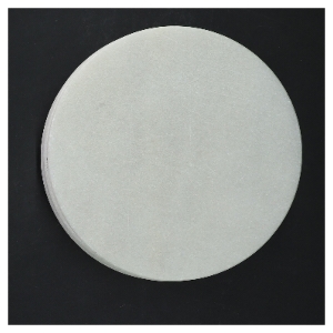 Hvide runde tallerkener, marmor(str. 8 styk, ø 15 cm) (str. 8 styk, ø 15 cm)