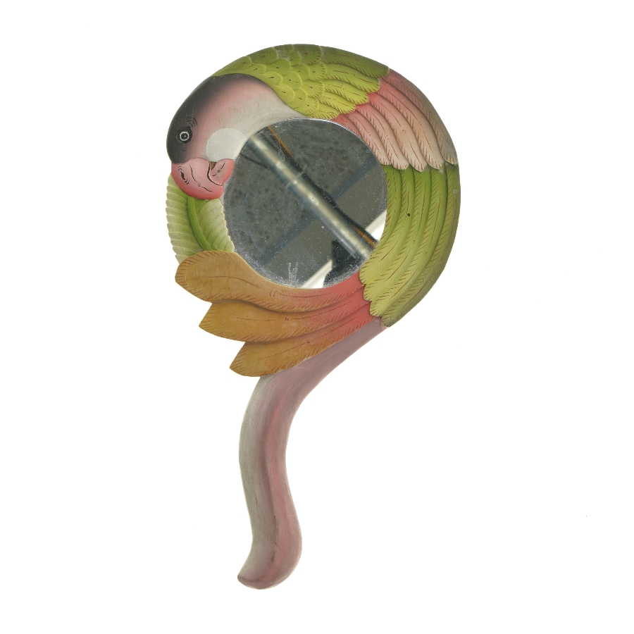 Fugleformet spejl (str. 35 cm)